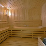 sauna do dyspozycji gości