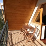 słoneczny balkon